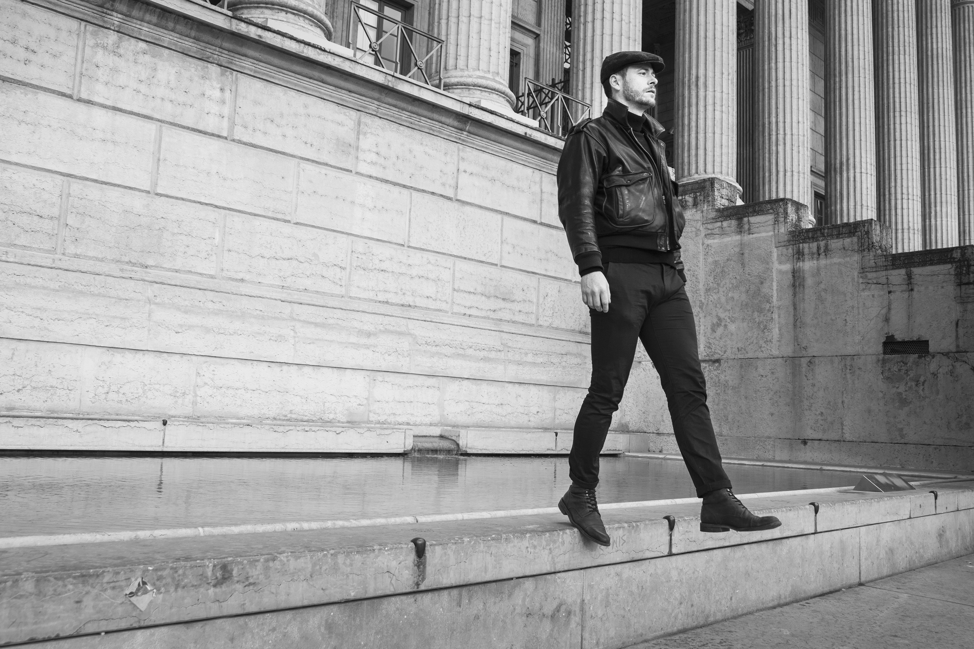 Portrait d'un comédien à Lyon