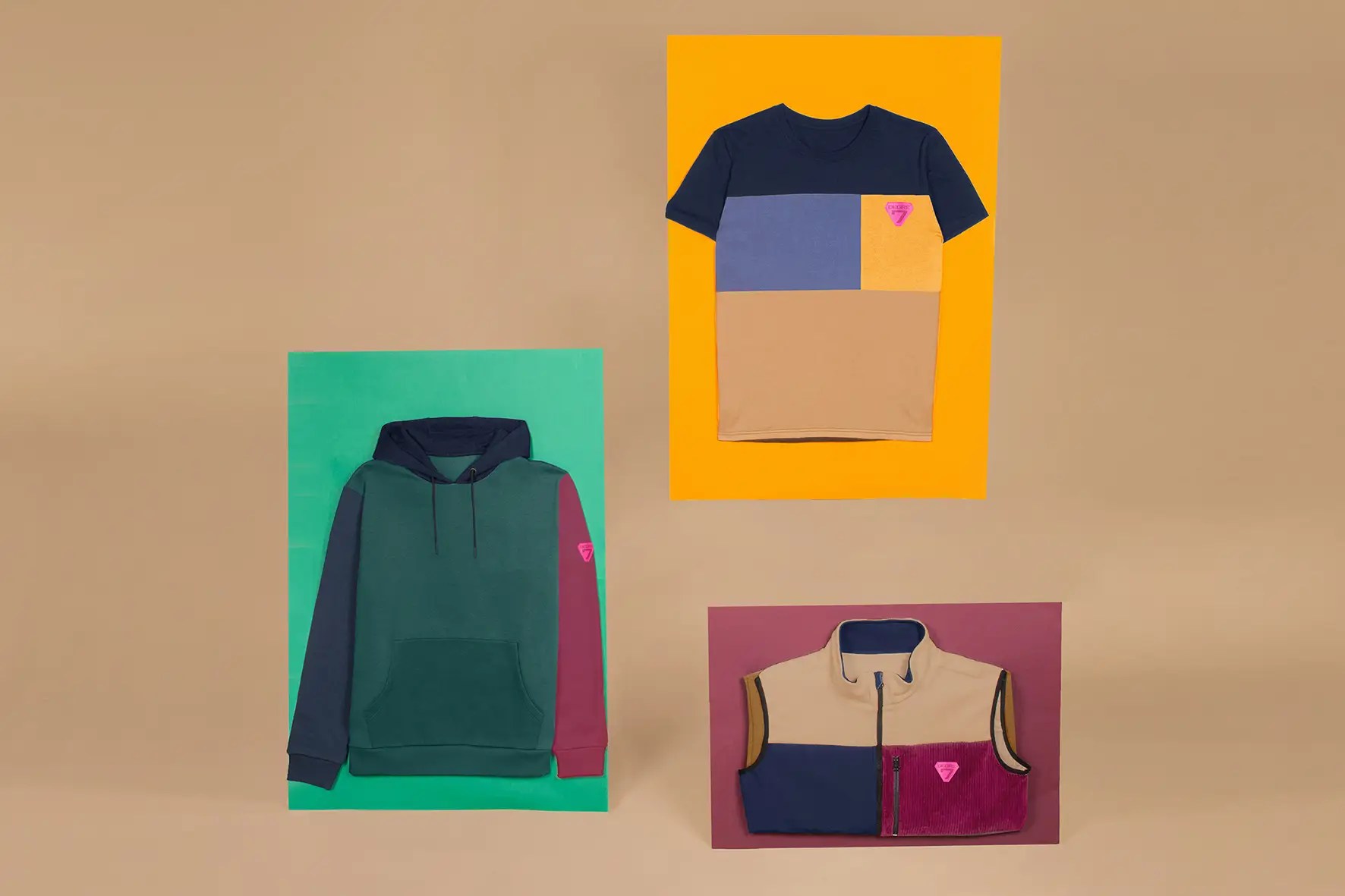 Photographe produit objet Lyon, shooting extérieur studio, marque vêtement