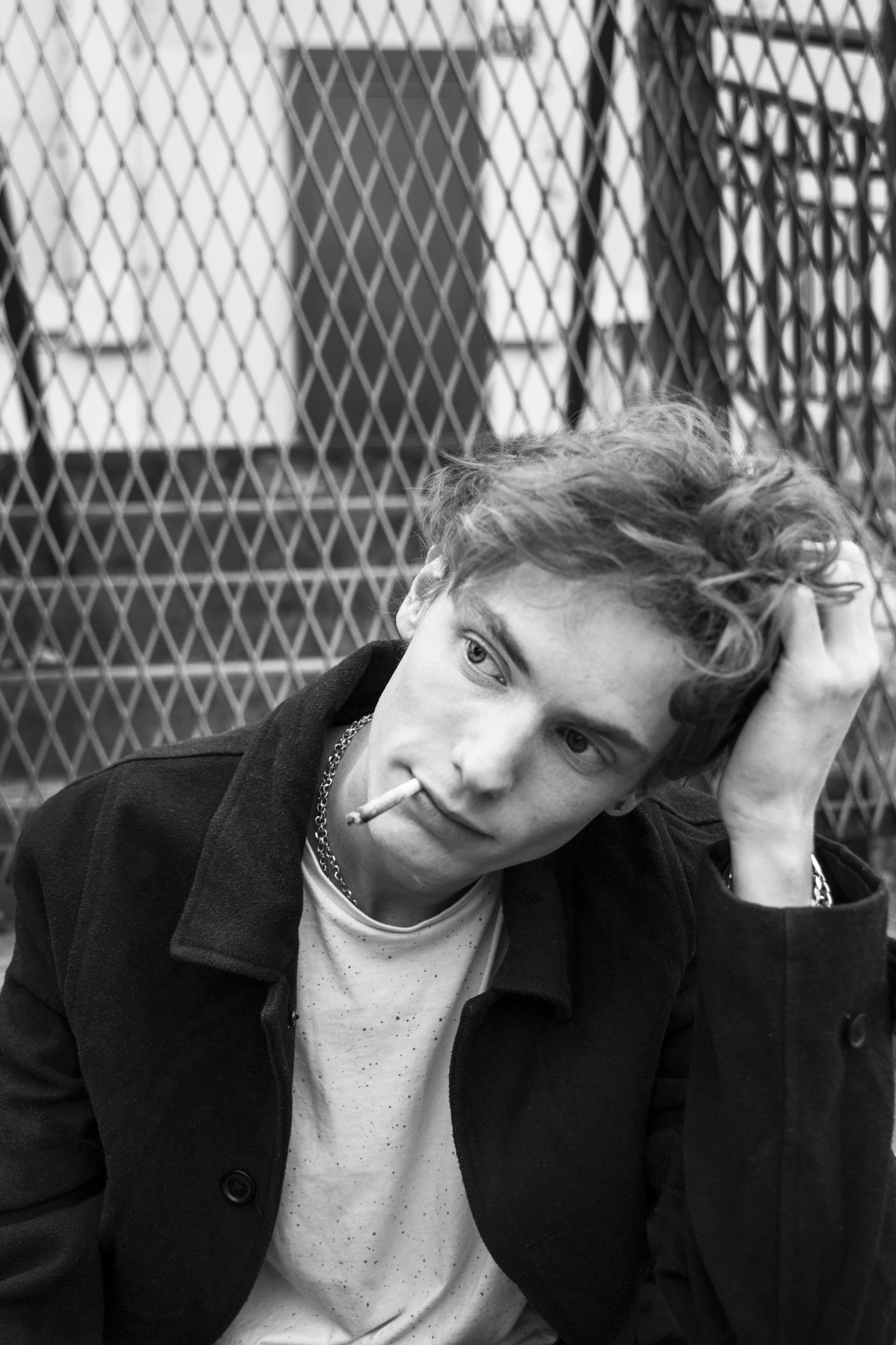 Photographe portrait professionnel Lyon, shooting extérieur, studio