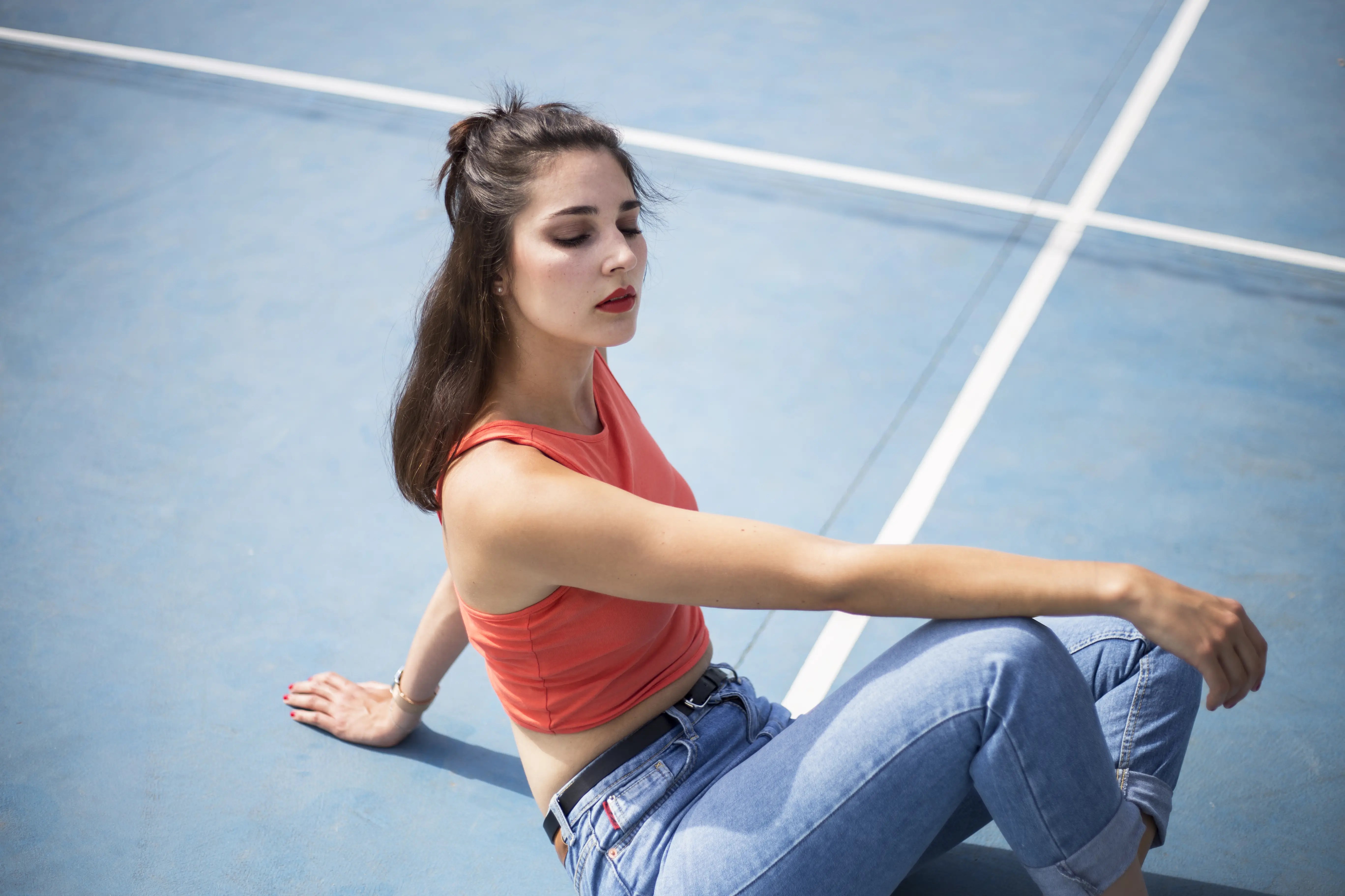 Photographe portrait professionnel Lyon, shooting extérieur, studio