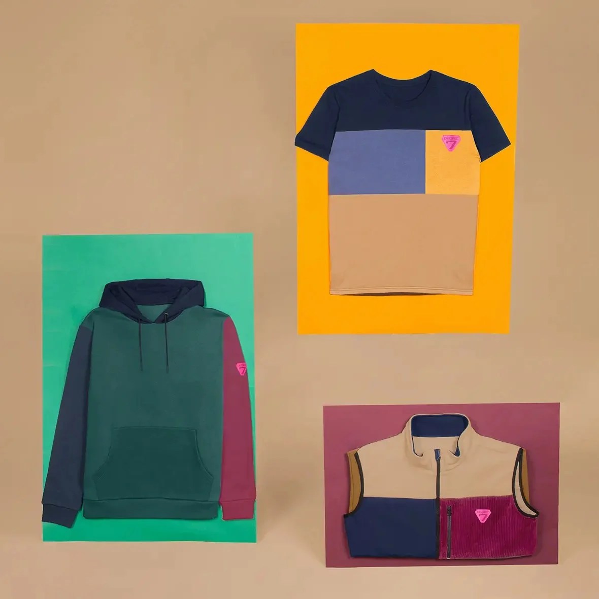 Photographe produit objet Lyon, shooting extérieur studio, marque vêtement