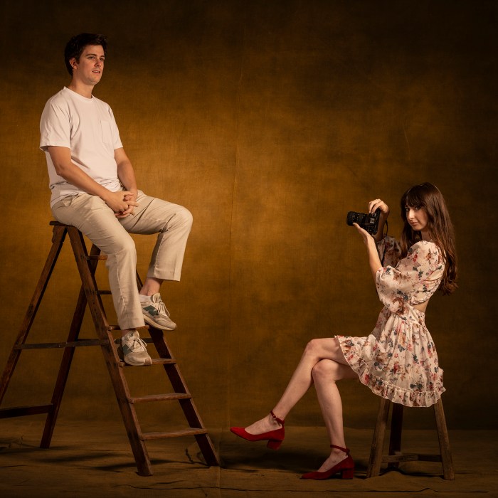 Photographe portrait professionnel Lyon, shooting extérieur, studio